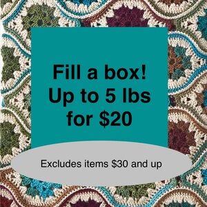 Help me clear out! Bundle up to 5 lbs for $20 (excluding items $30+) mckcreate